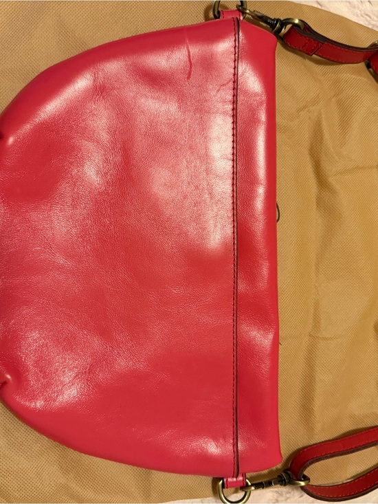 Patricia Nash Handbags - Women’s Patricia Nash Red Leather Crossbody/Belt Bag with adjustable strap NWOT